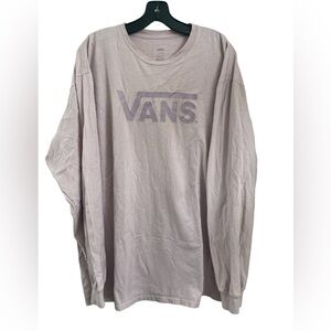Vans Mens Classic Fit Long Sleeve Crew Neck Pullover Sz(XL)